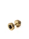 Parts Of Four Crystal-pyramid Stud Earring In Gold