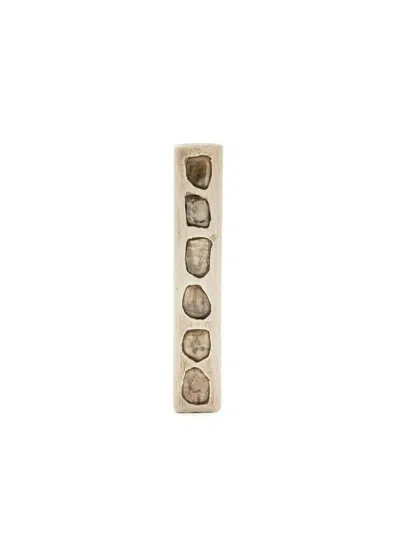 Parts Of Four Diamond-embellished Plate Earring In Silber