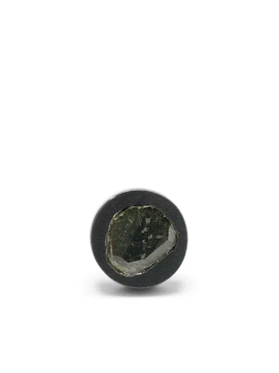 Parts Of Four Diamond-encrusted Single Earring In Black