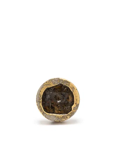 Parts Of Four Diamond-encrusted Single Earring In Gold