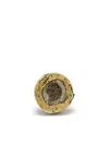 Parts Of Four Diamond Single Stud Earring In Gold