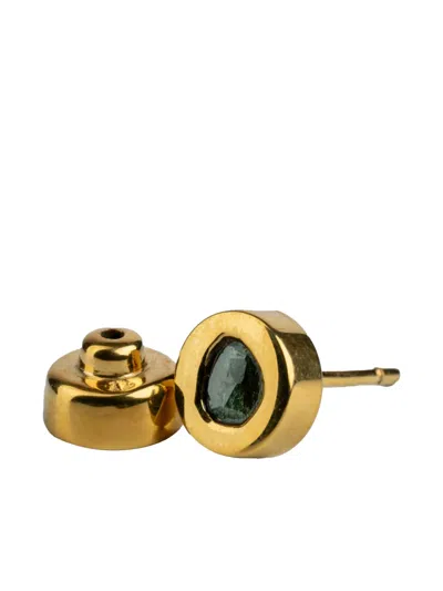 Parts Of Four Diamond Stud Single Earring In Gold