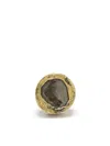 Parts Of Four Diamond Stud Single Earring In Gold