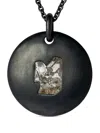 Parts Of Four Disk Necklace In Black