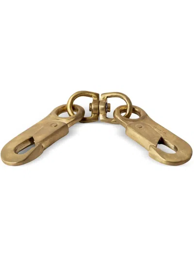 Parts Of Four Double-clip Chain In Gold