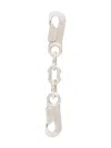 Parts Of Four Double Clip Chain In Silver
