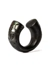 Parts Of Four Druid Diamond Ring In Black