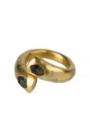 Parts Of Four Druid Quartz Ring In Gold