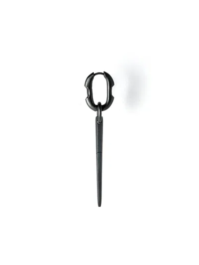 Parts Of Four Extra Small Deco Spike Earring In Black
