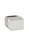 Parts Of Four Geo Cube-shape Ring In Metallic