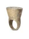 Parts Of Four Geo Diamond Ring In Gold