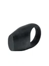 Parts Of Four Geo Sterling-silver Ring In Black