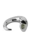 Parts Of Four Giant Horn Aquamarine Bracelet In Metallic