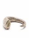 Parts Of Four Giant Horn Bracelet In Silber
