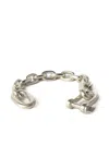 Parts Of Four Grade Chain Bracelet In Silver