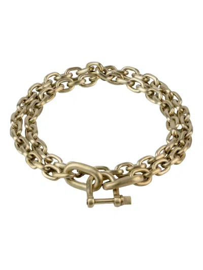 Parts Of Four Grade Chain Charm Necklace In Gold