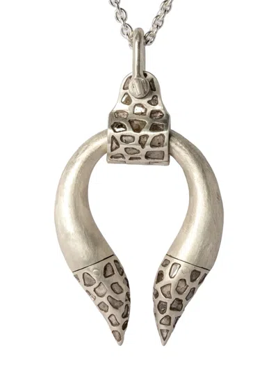 Parts Of Four Hathor Diamond Necklace In Silver
