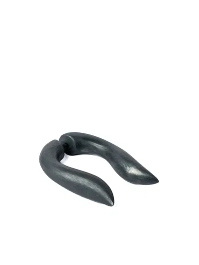 Parts Of Four Hathor Matte-finish Earring In Black