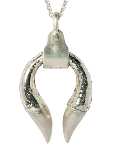 Parts Of Four Hathor Pendant Necklace In Silver