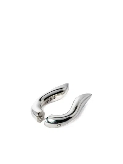 Parts Of Four Hathor Polished-finish Earring In Silver