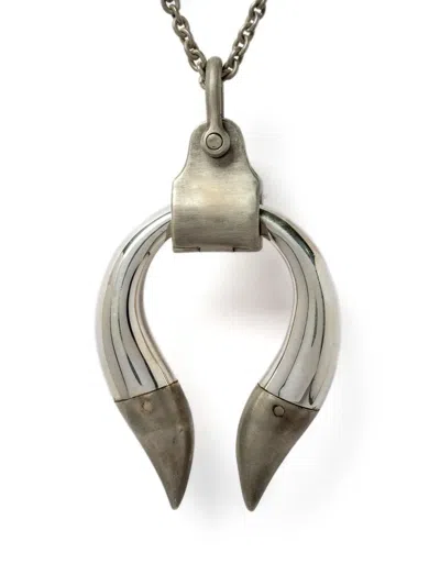Parts Of Four Hathor Pendant Necklace In Silber