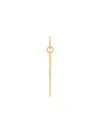 Parts Of Four Hoop Spike Earring In Gold