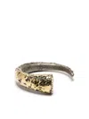 Parts Of Four Horn Open Bracelet In Gold