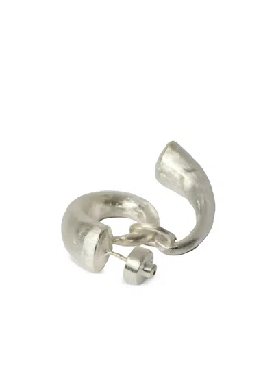 Parts Of Four Horn Pendant Sterling-silver Earring