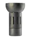 Parts Of Four Iron Candle Totems In Black