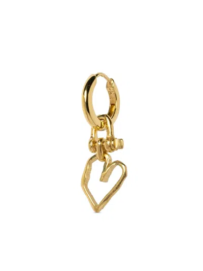 Parts Of Four Jazz's Heart Earring In Gold