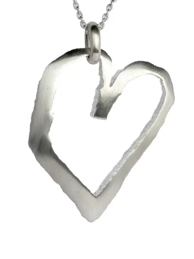 Parts Of Four Jazz's Heart Necklace In Silver