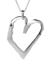 Parts Of Four Jazz's Heart Necklace In Silver