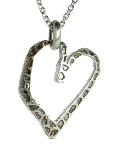 Parts Of Four Jazz's Heart Necklace In Silver