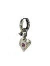 Parts Of Four Jazz's Solid Heart Earring In Silber