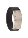 Parts Of Four Leather Band Bracelet In Black