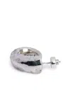 Parts Of Four Little Horn Sterling-silver Single-earring In Silver