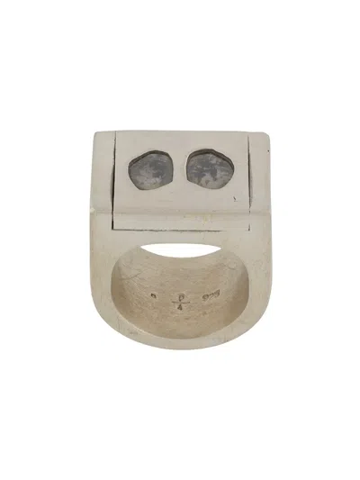 Parts Of Four Madia Cocktail Ring In Silver