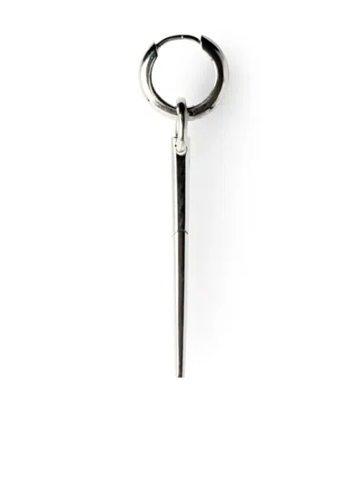 Parts Of Four Mini Spike Hoop Earring In Silver