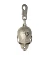 Parts Of Four Monkey Skull Charm In 银色