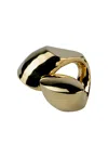 Parts Of Four Monster Twisted Druid Ring In Gold