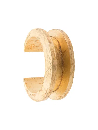 Parts Of Four Open Back Cuff Bracelet In Gold