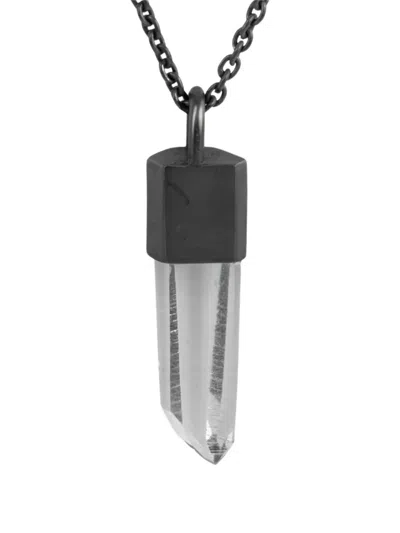 Parts Of Four Oxidierte Talisman Halskette In Metallic