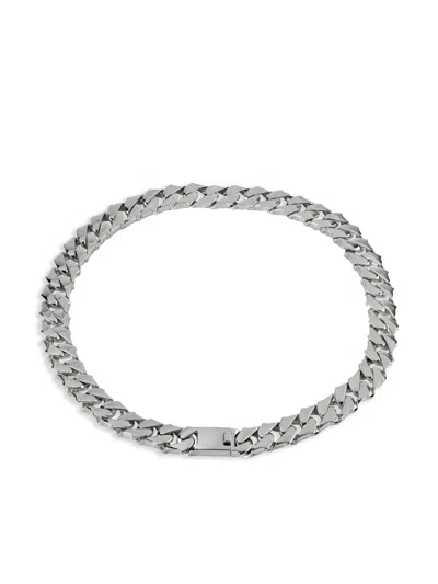 Parts Of Four P4 Cuban Chain Necklace In Gray