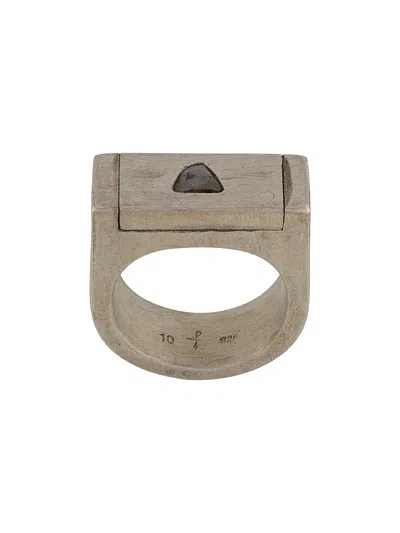 Parts Of Four Plate 9mm Ring In Silver
