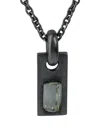 Parts Of Four Plate Beryl Necklace In Black