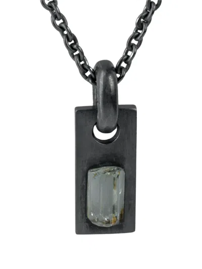Parts Of Four Plate Beryl Necklace In Black
