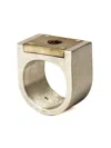 Parts Of Four Plate Diamond Ring Single In Neutrals