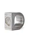 Parts Of Four Plate Diamond Ring Single In Silver