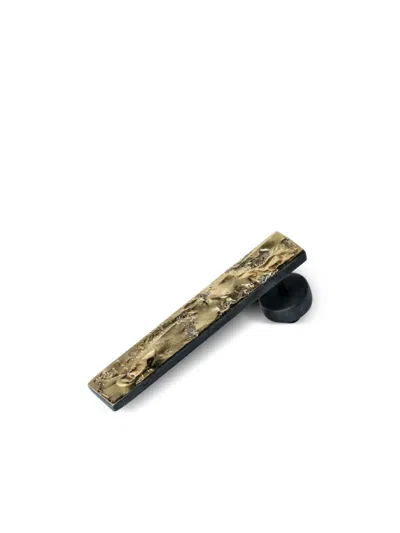 Parts Of Four Plate Earring In Black