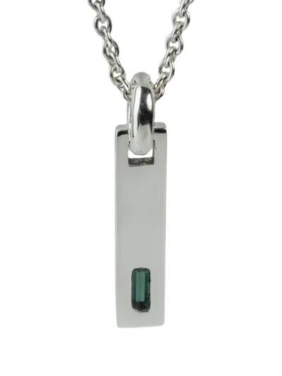 Parts Of Four Plate Necklace In Metallic
